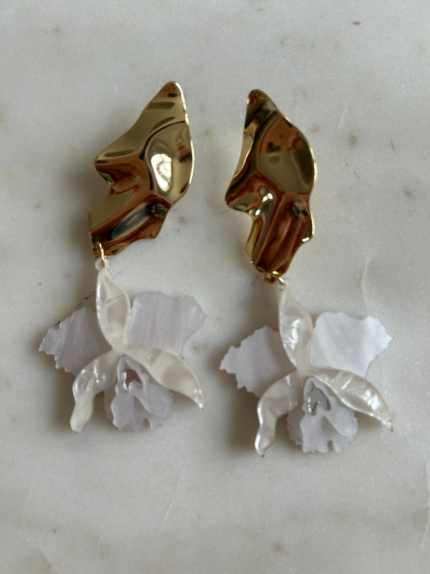 Orchid Earrings