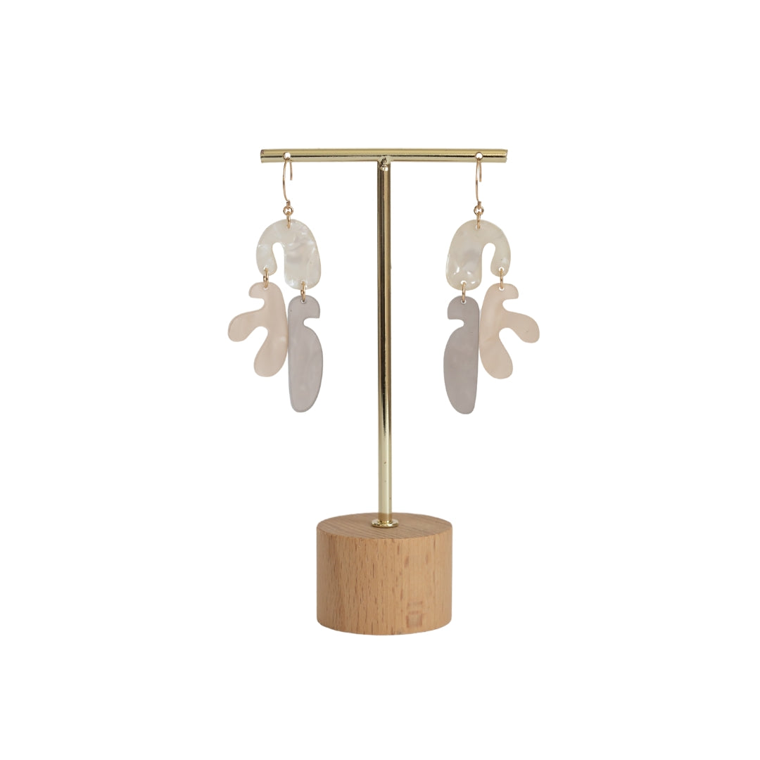 Organic Chandelier Earrings