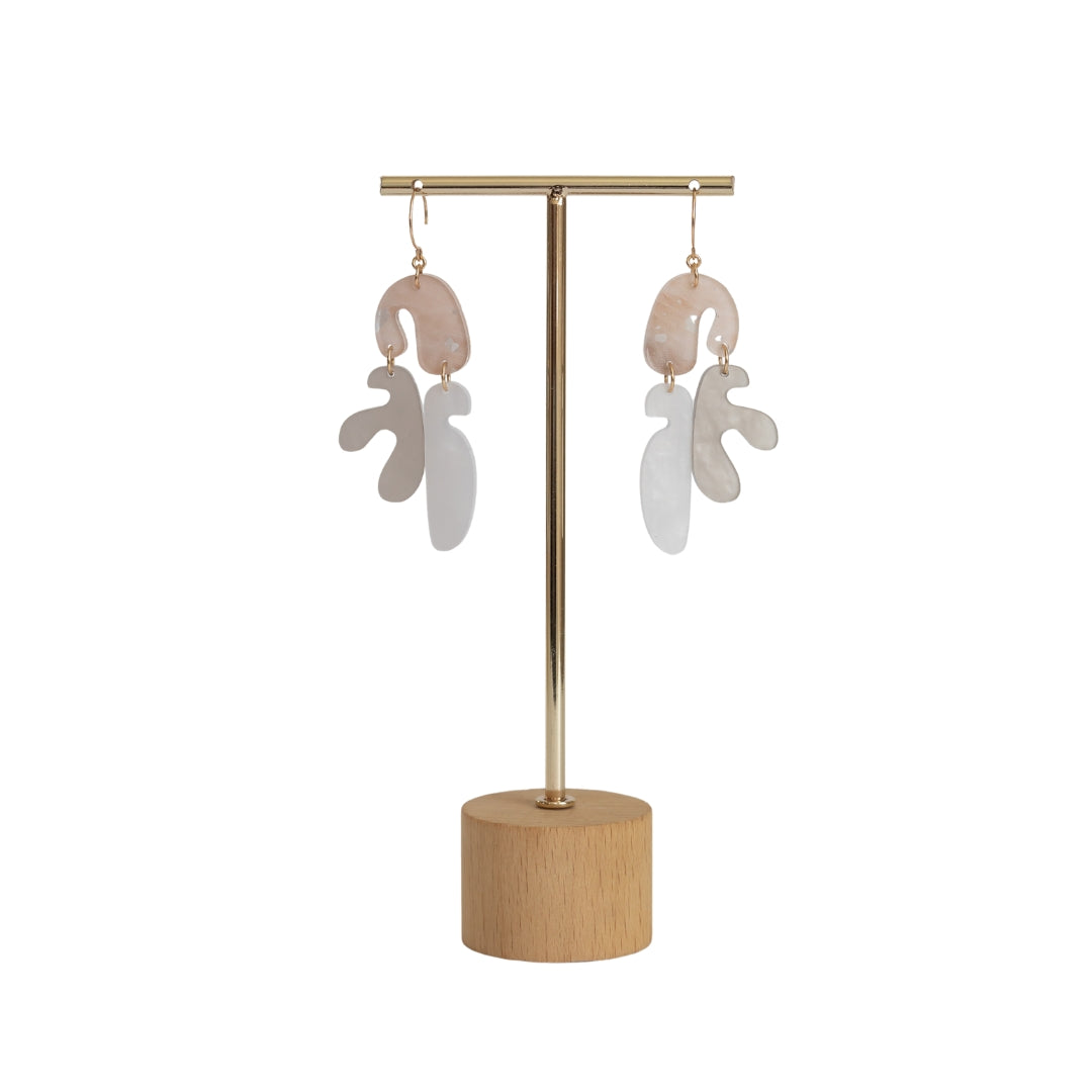 Organic Chandelier Earrings