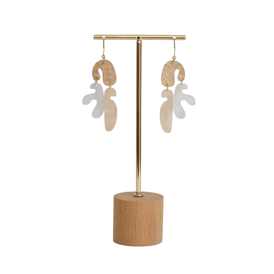 Organic Chandelier Earrings