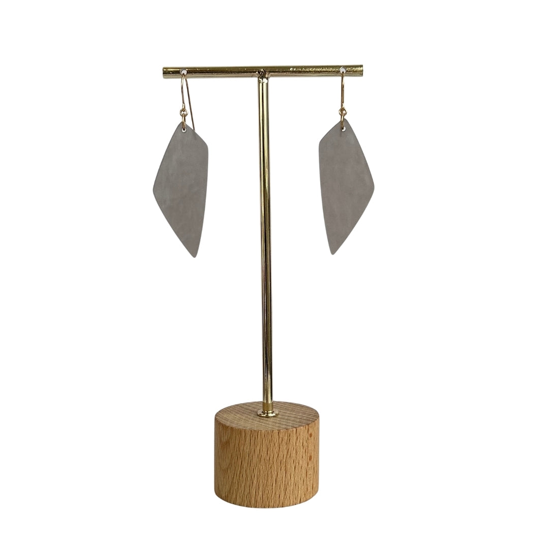 Angled Drop Earrings