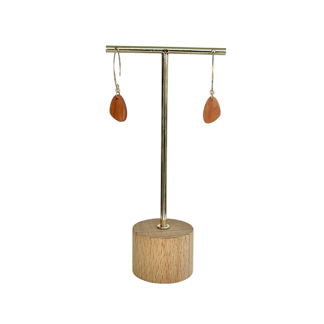 Organic Drop Earrings