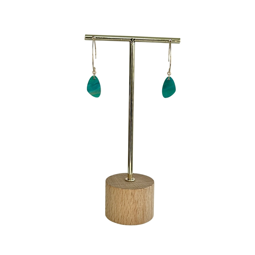 Organic Drop Earrings