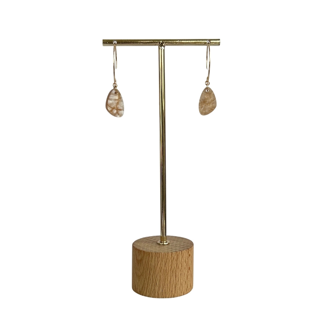 Organic Drop Earrings