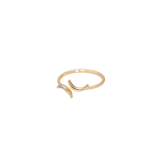 Double Moon Ring