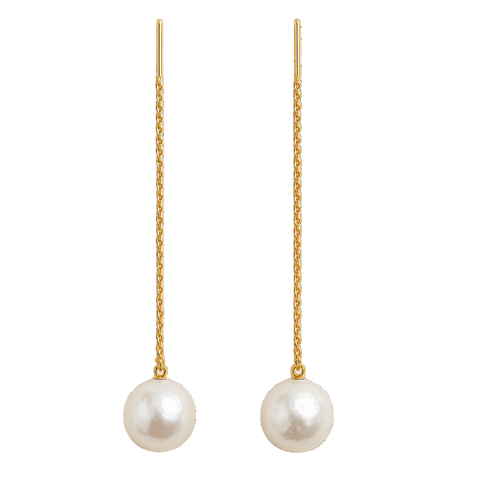 Freshwater Pearl Threader Earrings